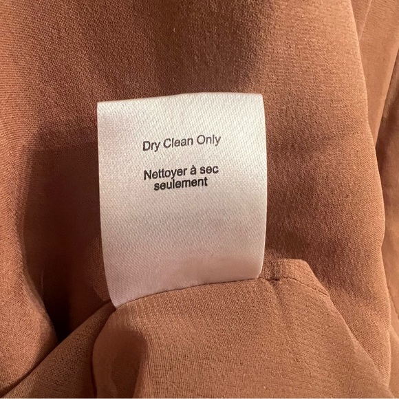 T. Babaton Aritzia 100% SILK MOD color block shift dress - Picture 7 of 8